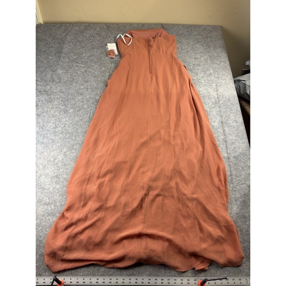 Birdy Grey Dress Women S Terracotta Winnie Convertible Dress Wedding Chiffon NWT - Picture 9 of 10